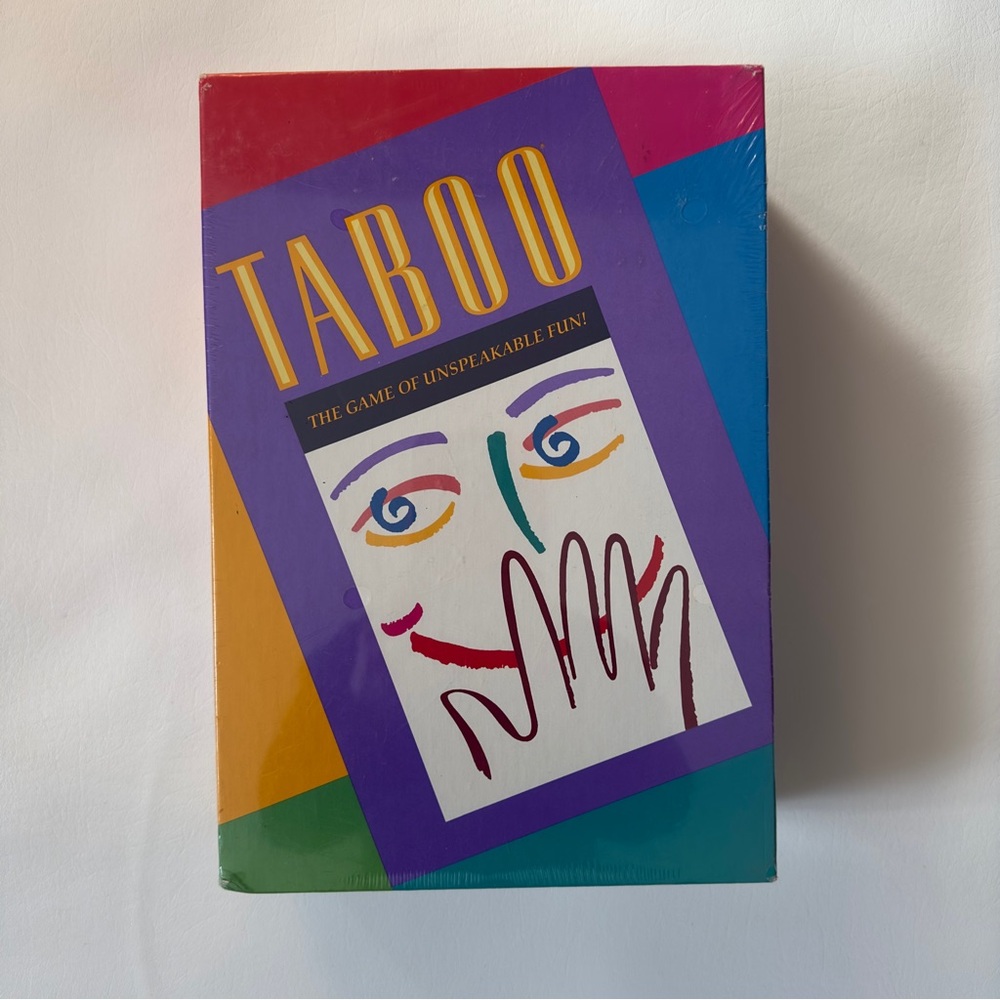 Taboo Game of Unspeakable Fun Milton Bradley  Brand New / Factory Sealed
